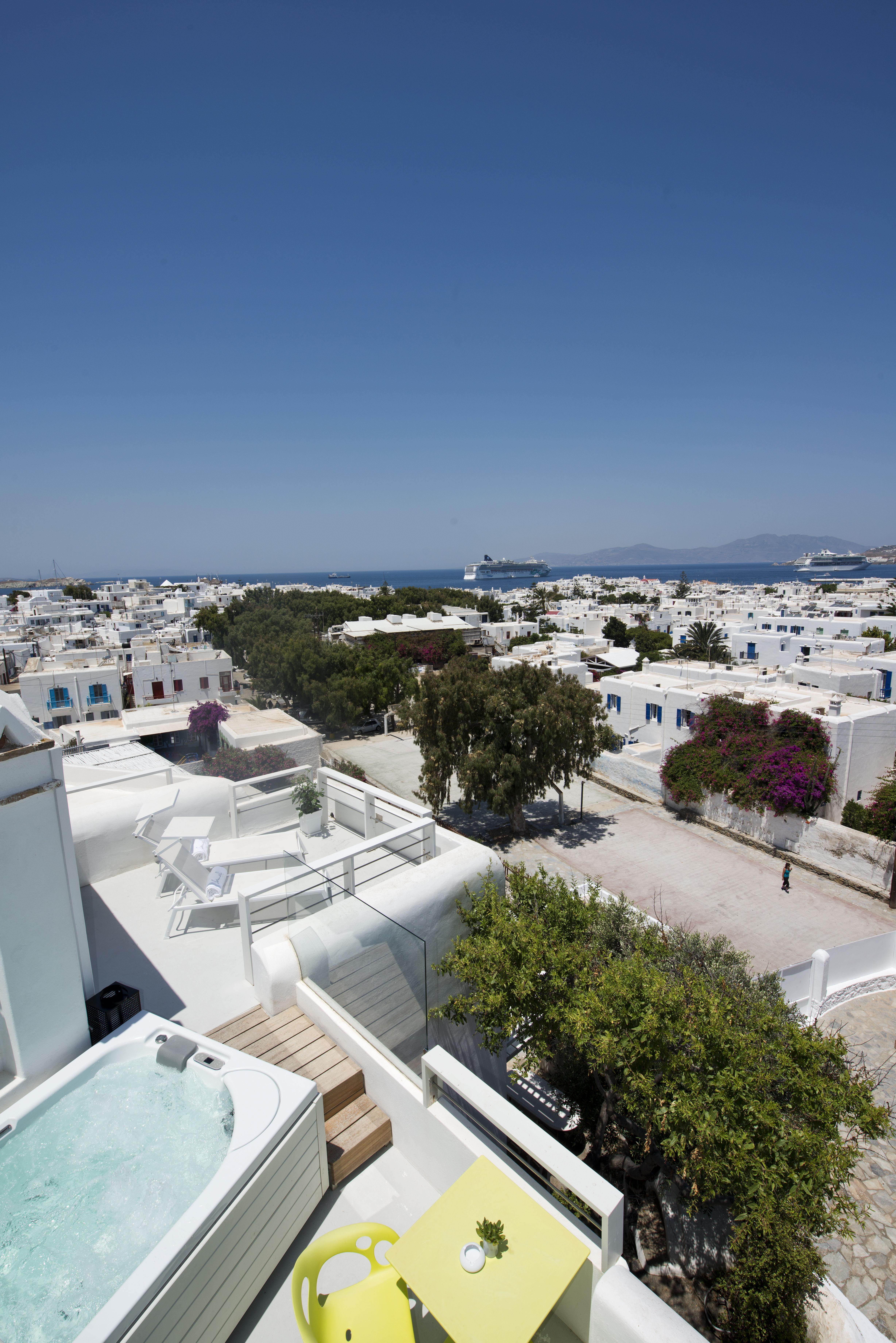 เซมีลี โฮเทล มิโคนอส Hotel Mykonos Town ภายนอก รูปภาพ