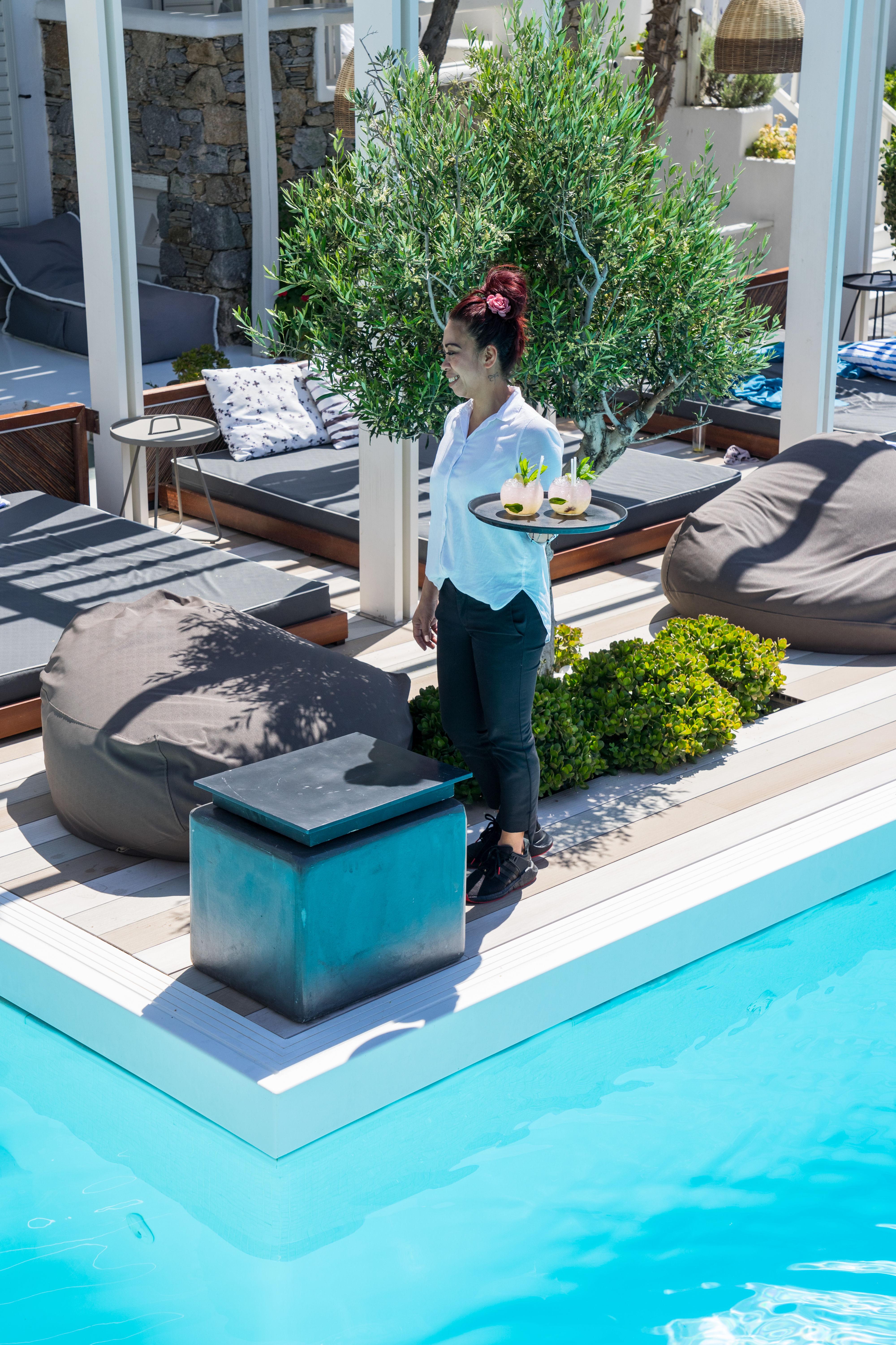เซมีลี โฮเทล มิโคนอส Hotel Mykonos Town ภายนอก รูปภาพ