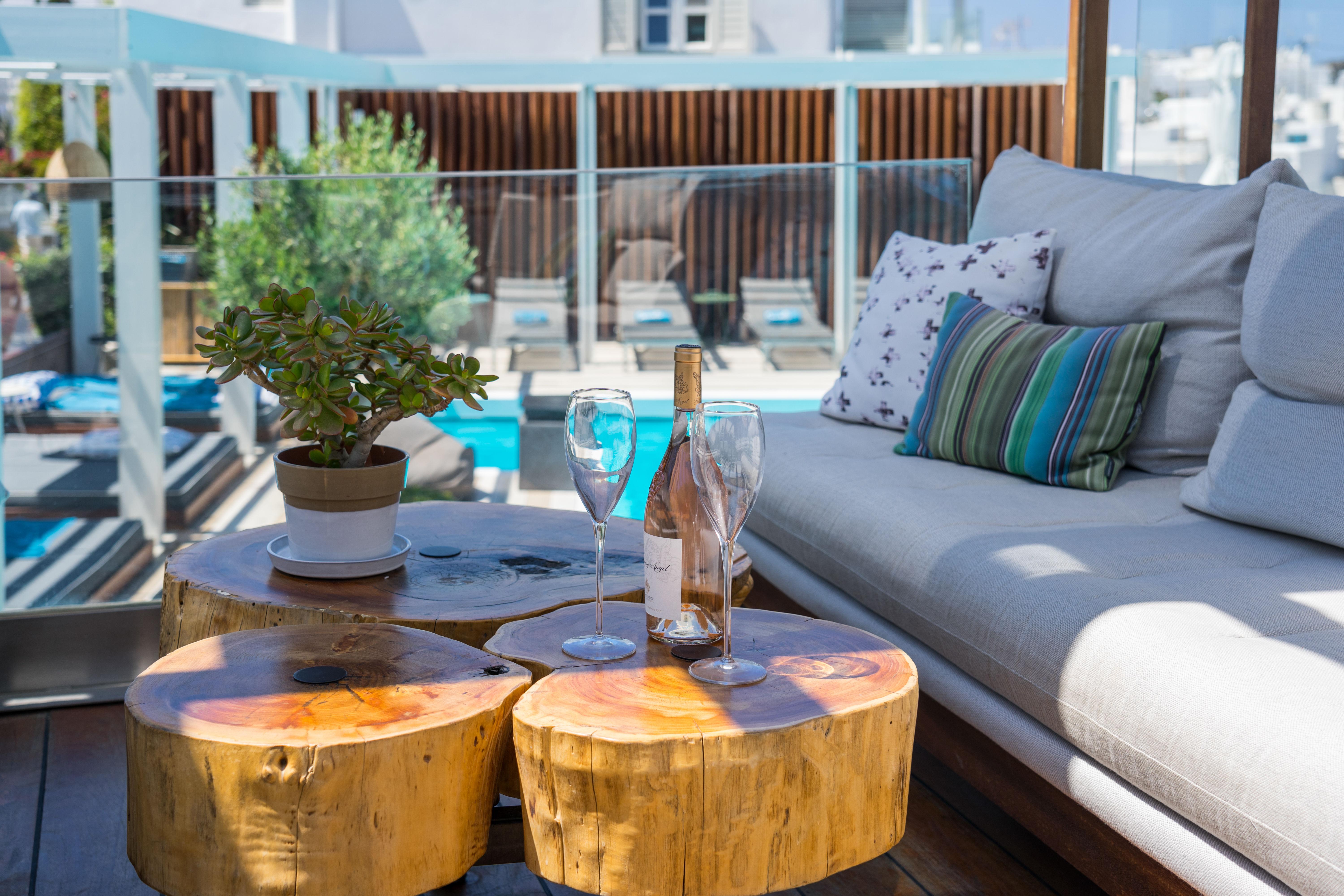 เซมีลี โฮเทล มิโคนอส Hotel Mykonos Town ภายนอก รูปภาพ