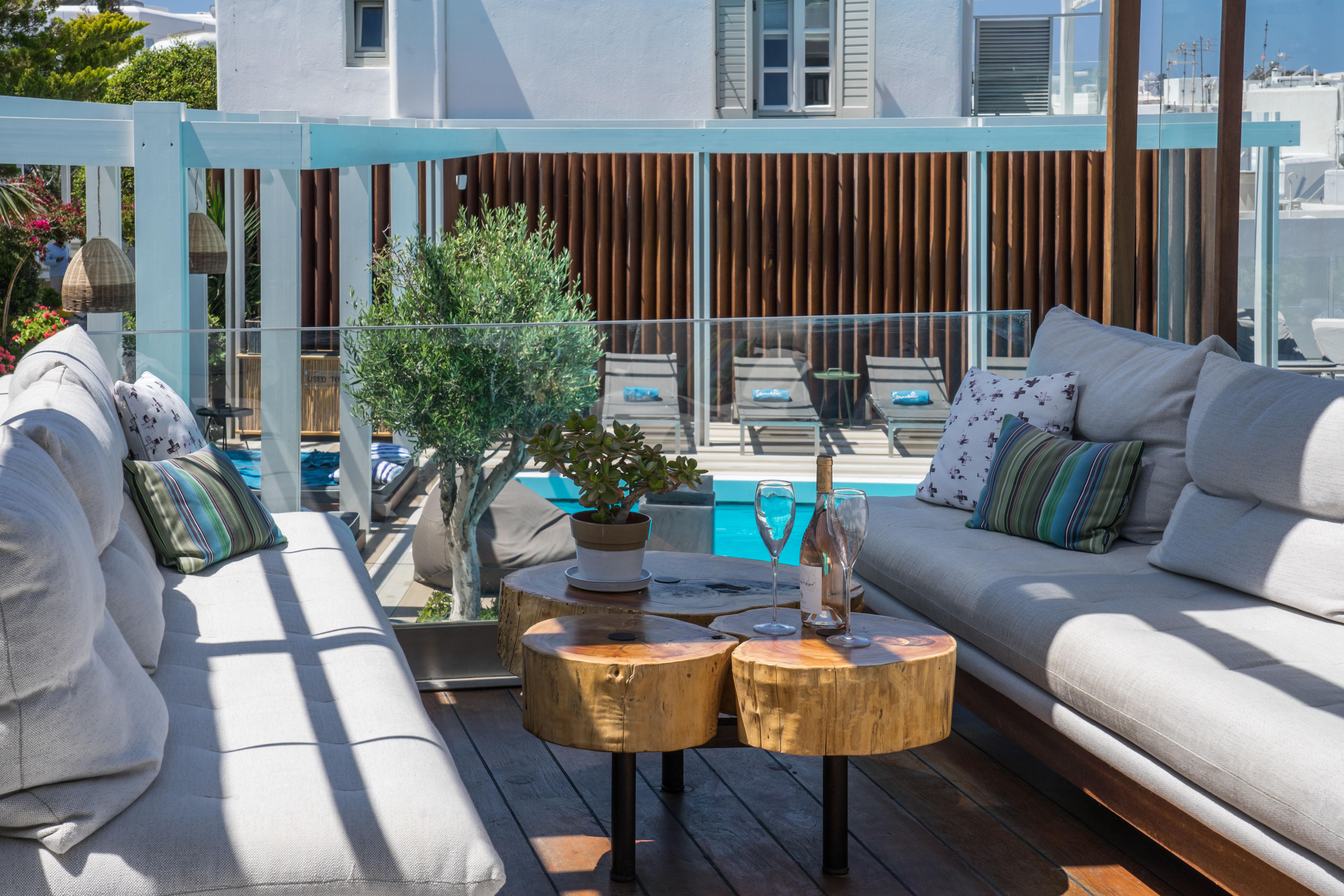 เซมีลี โฮเทล มิโคนอส Hotel Mykonos Town ภายนอก รูปภาพ