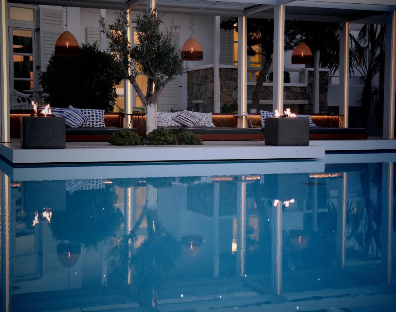 เซมีลี โฮเทล มิโคนอส Hotel Mykonos Town ภายนอก รูปภาพ